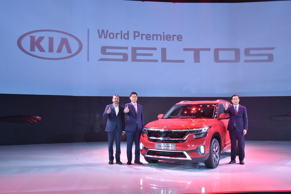 Read more about the article KIA Seltos mid size SUV launched in New Delhi, India